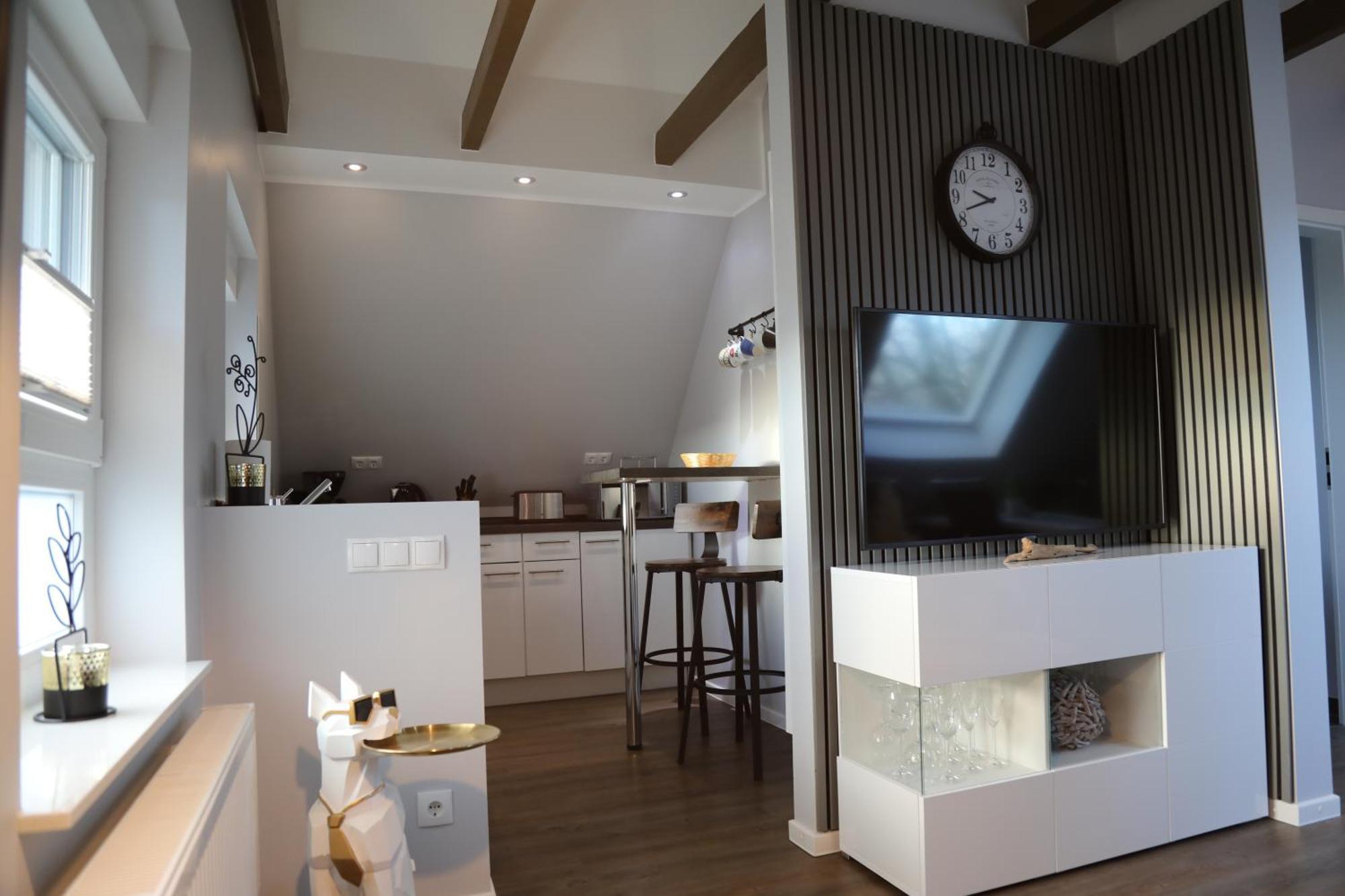 Eine sehr gemütliche Dachgeschoß Ferienwohnung Ihlow  Exterior foto